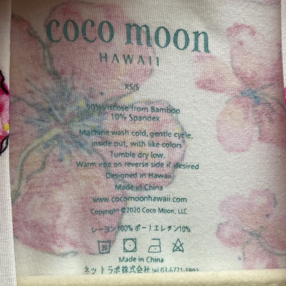 Coco Moon Hawaii Bamboo Mama Robe in Size XS/S (NWT) - Picture 5 of 6